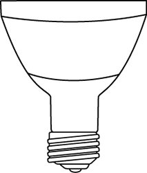 Technical Precision PAR30 LED Bulb - 10W, 120V, 3000K Warm White, Dimmable, E26 Base - Energy Efficient Replacement for Halogen & Incandescent Bulbs - Perfect for Recessed Lighting, Track Lights & Home Decor