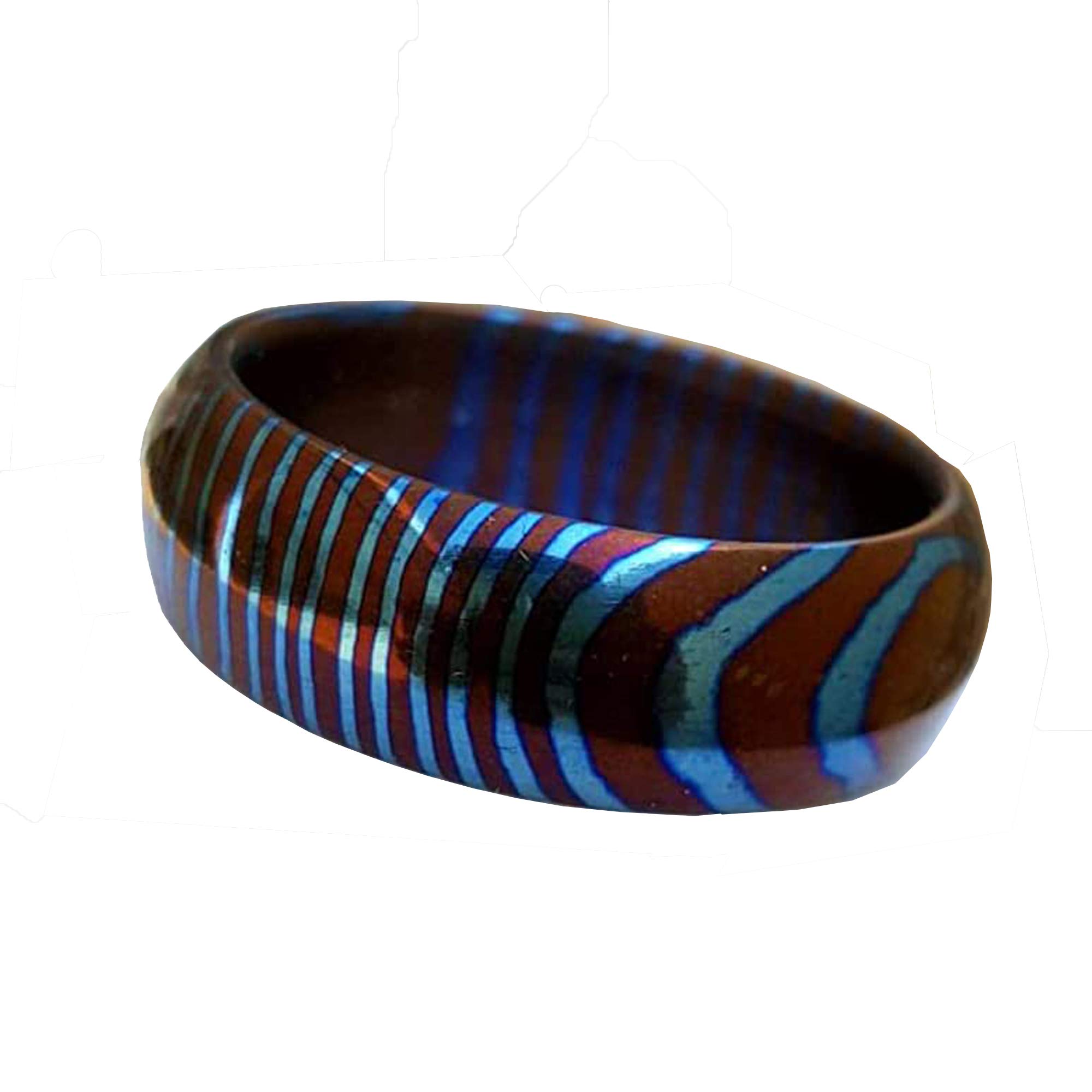 **Handmade Damascus Steel Titanium Ring - KE-106-AT Custom Comfort Fit Wedding Band for Men & Women, Unisex Modern Jewelry, Engagement & Statement Ring - Perfect for Weddings, Anniversaries, and Everyday Wear**
