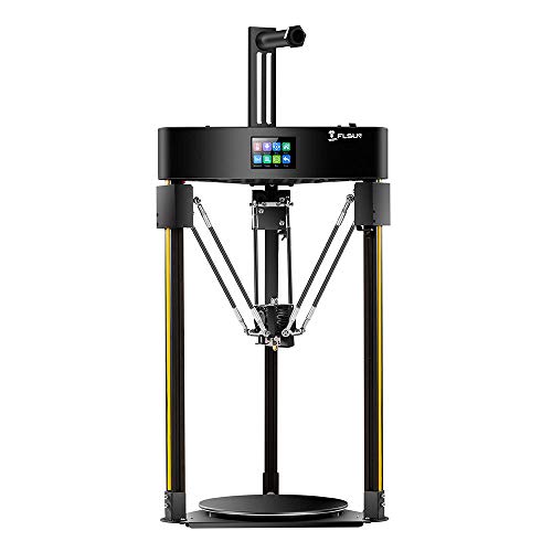 FLSUN Entry Level Delta 3D Printer with Auto-Leveling & Touch Screen - 200x200mm Build Size for Home, School & DIY Projects | Fast Printing & Easy Setup for Beginners