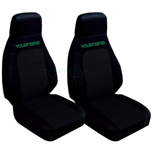 Black with Emerald Green