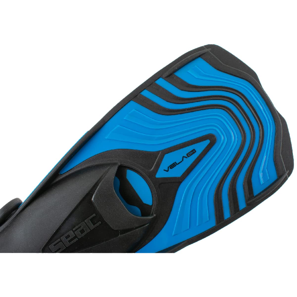 Seac Vela OH Adjustable Strap Snorkeling Fins for Swimming, Diving & Pool Training | Lightweight Comfortable Swim Fins for Men & Women | Perfect for Beach, Ocean & Water Sports Activities