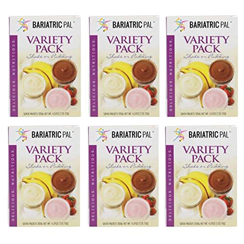 BariatricPal High Protein Shake & Pudding Variety Pack - 6 Pack | Low Carb, Keto-Friendly Meal Replacement for Weight Loss & Bariatric Surgery Recovery | Perfect for Post-Workout, Breakfast or Snacking