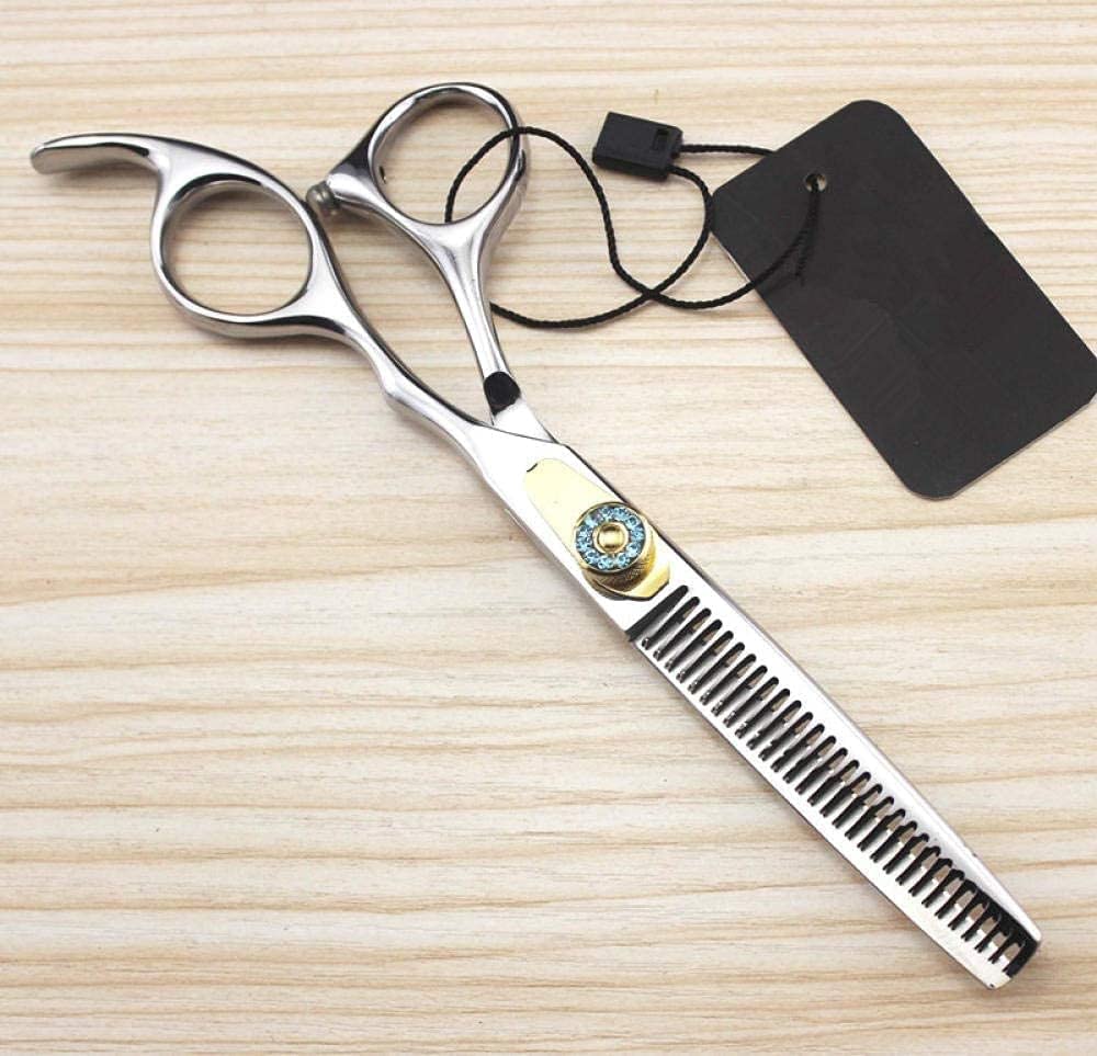 Professional 6 Inch 440C Hairdressing Scissors - Barber Shears & Thinning Scissors Set for Precision Hair Cutting | Salon & Home Use Styling Tools