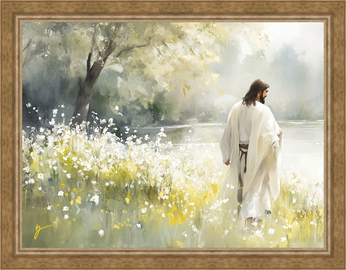 Life Anew Large Wall Art - Modern Canvas Painting for Living Room Decor, Bedroom & Office - Home & Office Wall Decorations