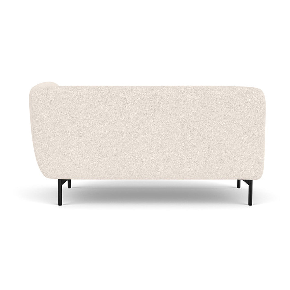 Alfred Boucle Right 2 Seater Modular Sofa - Modern Comfortable Sectional Couch for Living Room, Lounge & Small Spaces