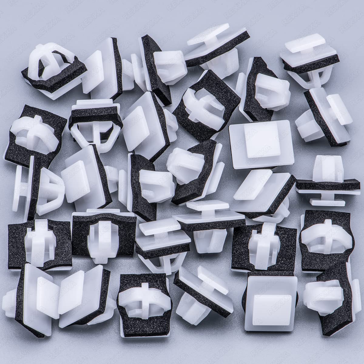 Rexka 30pcs Fender Flare and Door Moulding Clip with Sealer for Kia Sorento 2011-2023 - Replacement for OEM 87719-02500 - Perfect for Off-Roading, Car Restoration & DIY Auto Repair