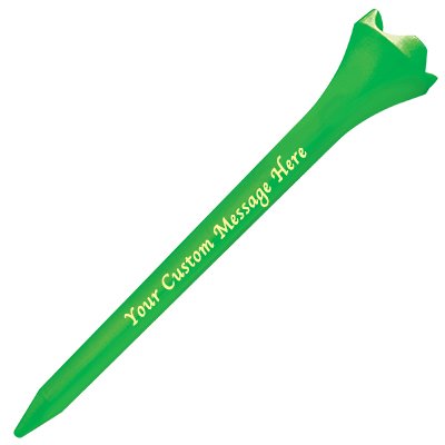 1000 Personalized Custom Pride Performance Plastic Golf Tees - 1 Color Imprint | Durable Golf Accessories for Driving Range & Tournaments | Perfect for Golfers & Pride Events