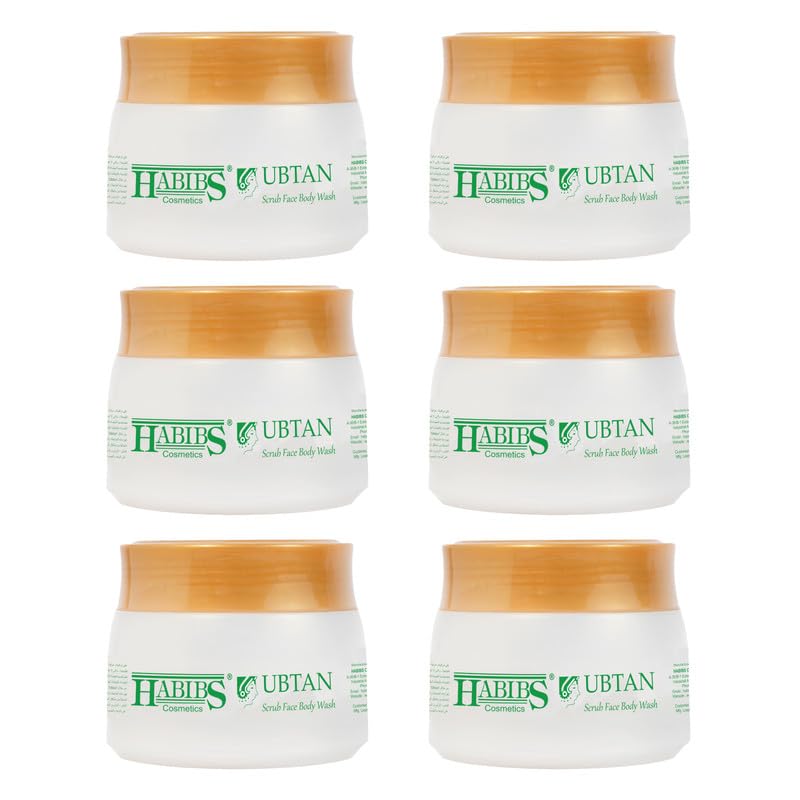 Habibs Bridal Ubtan Powder - Skin Brightening & Tan Removal with Multani Mitti, Almond, Turmeric & Rose Petals (600g) | Natural Glow for Weddings, Festivals & Daily Skincare