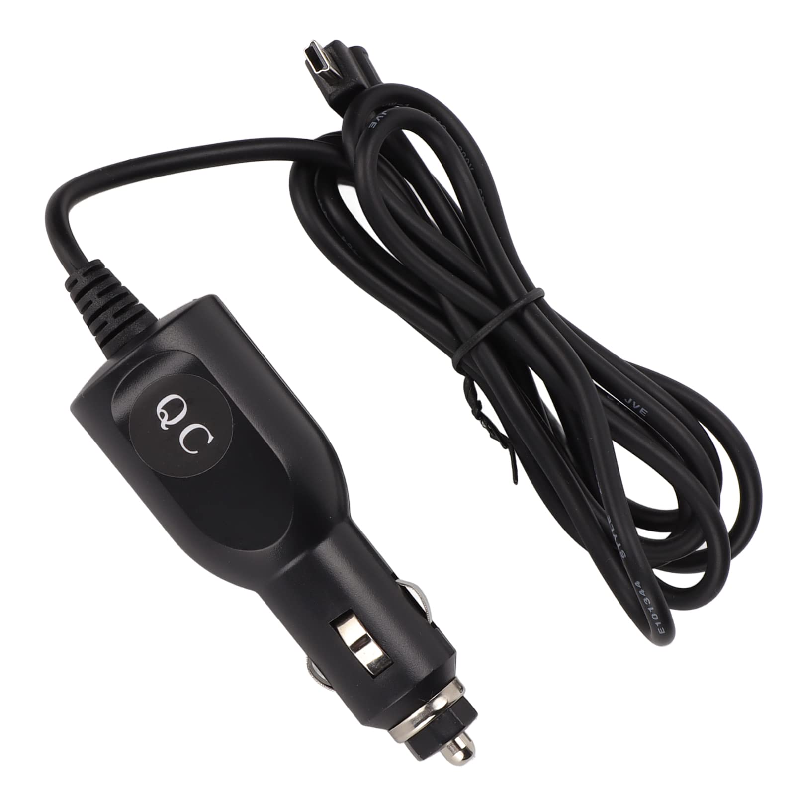 TomTom XL One GPS Car Charger - 1.5m 12V/24V Vehicle Power Charging Cable Replacement for TomTom GPS Devices | Perfect for Road Trips & Navigation