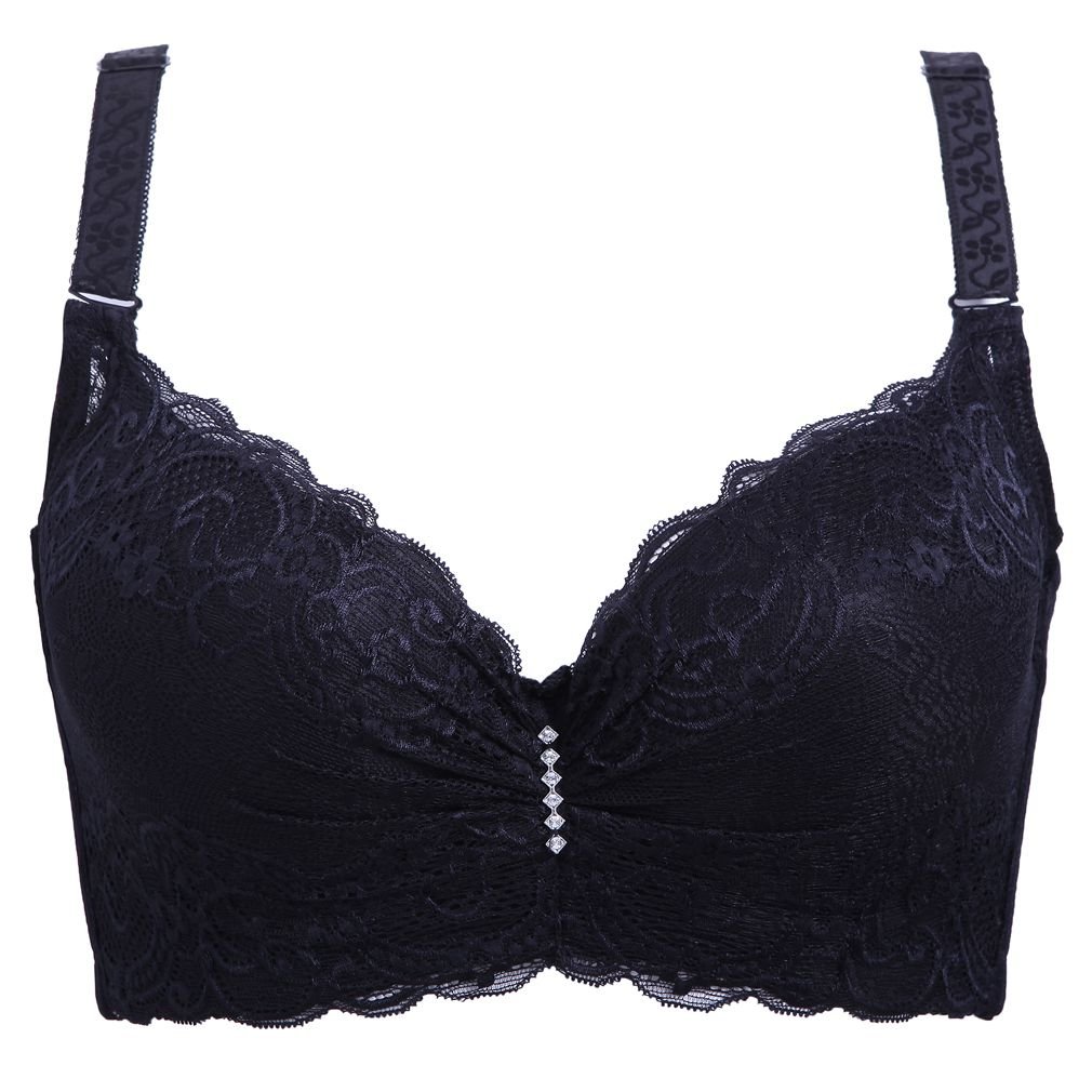 ETOSELL Women's Push Up Bras with Underwire - Padded Lace Embroidered Bra for Lift & Support | Perfect for Everyday Wear, Date Nights & Special Occasions
