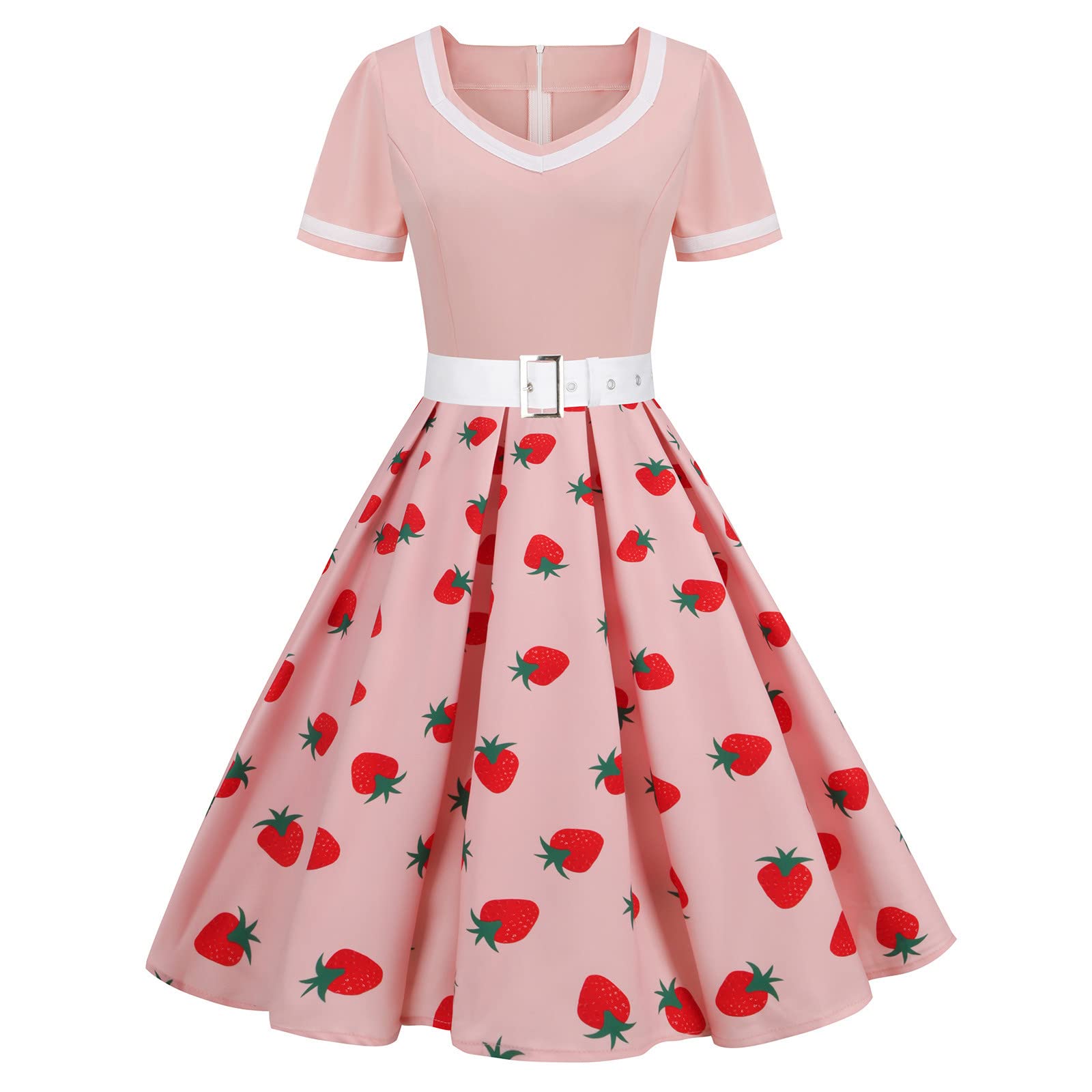 2022 Women's Summer Dresses - Retro Casual V-Neck Sleeveless Mermaid Maxi Dress, Floral Print Pullover Beach Dress for Evening Prom, Plus Size & Sexy Style | Perfect for Beach Vacations, Date Nights & Special Occasions