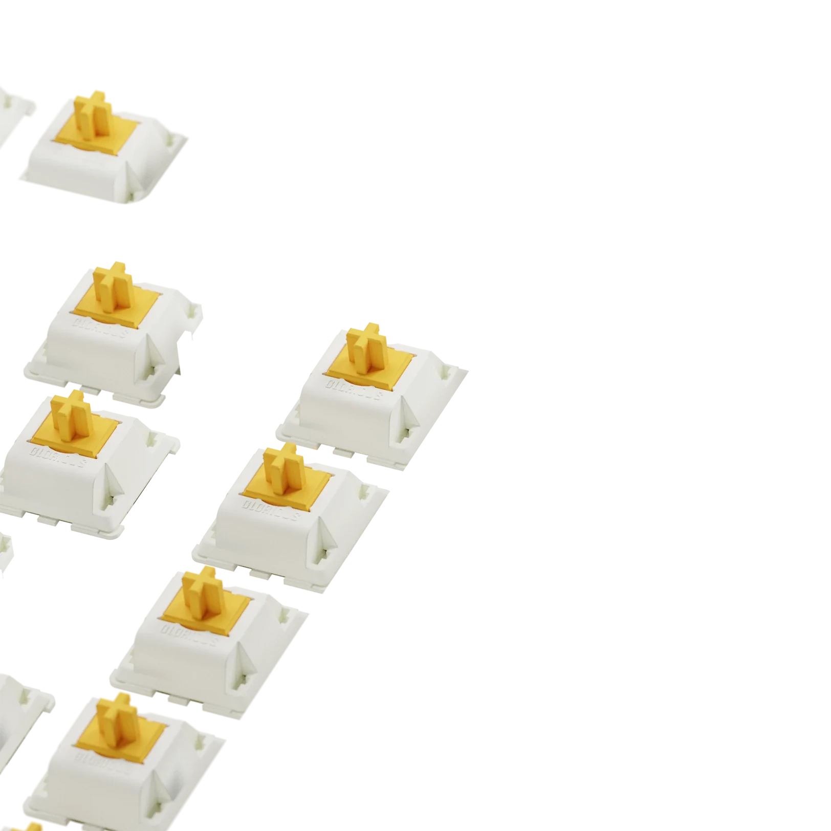 Glorious Panda Mechanical Keyboard Switches - Tactile MX Style 75% ANSI Layout for Gaming & Typing | Perfect for PC, Mac, and Custom Keyboard Builds