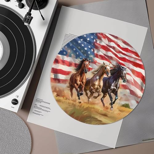 American Flag Horse