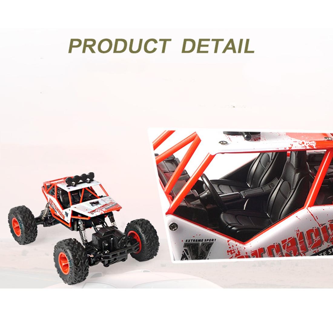1:16 Scale 2.4GHz Wireless Remote Control Drift Off-Road RC Toy Car - Red | High-Speed Racing & Stunt Performance for Kids & Adults | Indoor & Outdoor Play