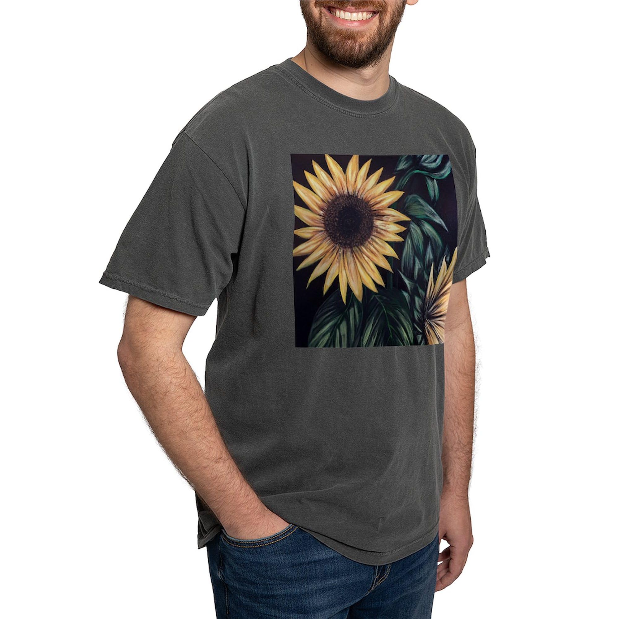 Sunflower Life T-Shirt for Men | Comfort Colors Soft Cotton Tee | Casual Wear, Outdoor Activities & Gifts