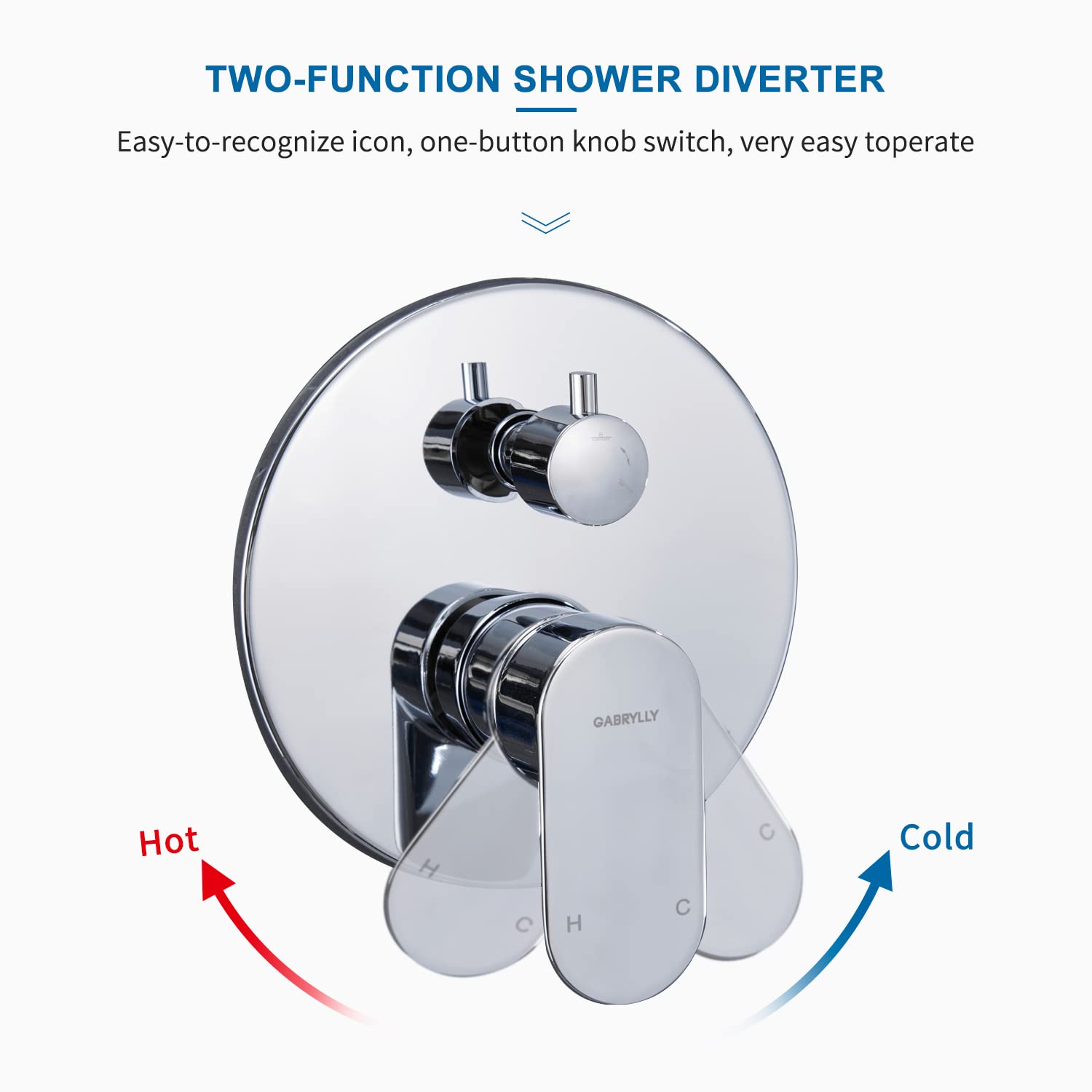 Premium Gabrylly Wall Mounted Shower System - 8