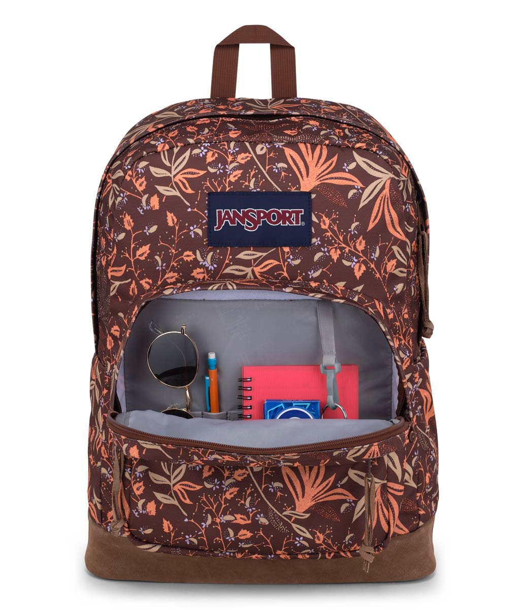 JanSport Right Pack Backpack - Floral Print Laptop Backpack for School, College & Travel | Durable & Stylish Daypack for Students & Professionals
