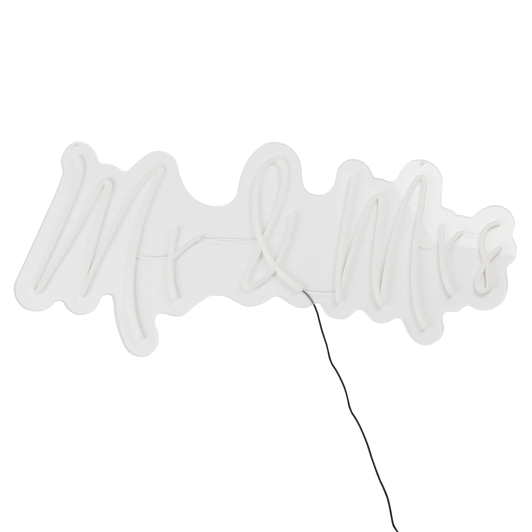 Mr & Mrs Neon Wedding Sign - 35