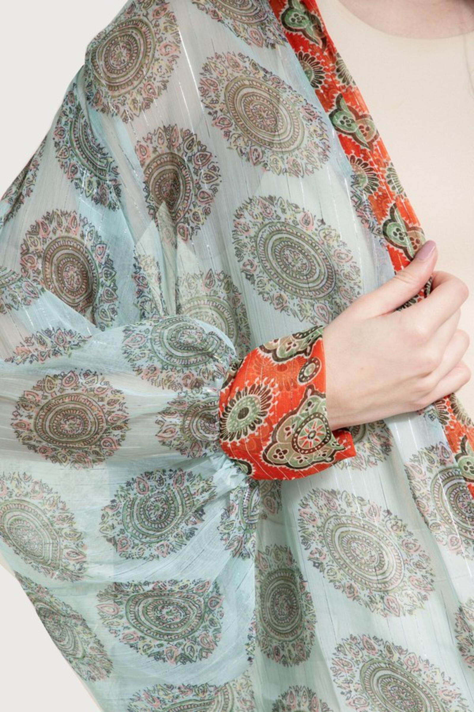 Floral Print Tie Front Kimono - Lightweight Cover Up for Women, Beachwear, Loungewear, and Summer Outfits