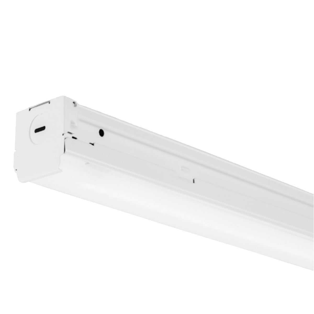 4ft LED Strip Light Fixture - 5000 Lumens, 4000K Natural White, 120-277V - Perfect for Under Cabinet Lighting, Garage, Workshop & Commercial Spaces