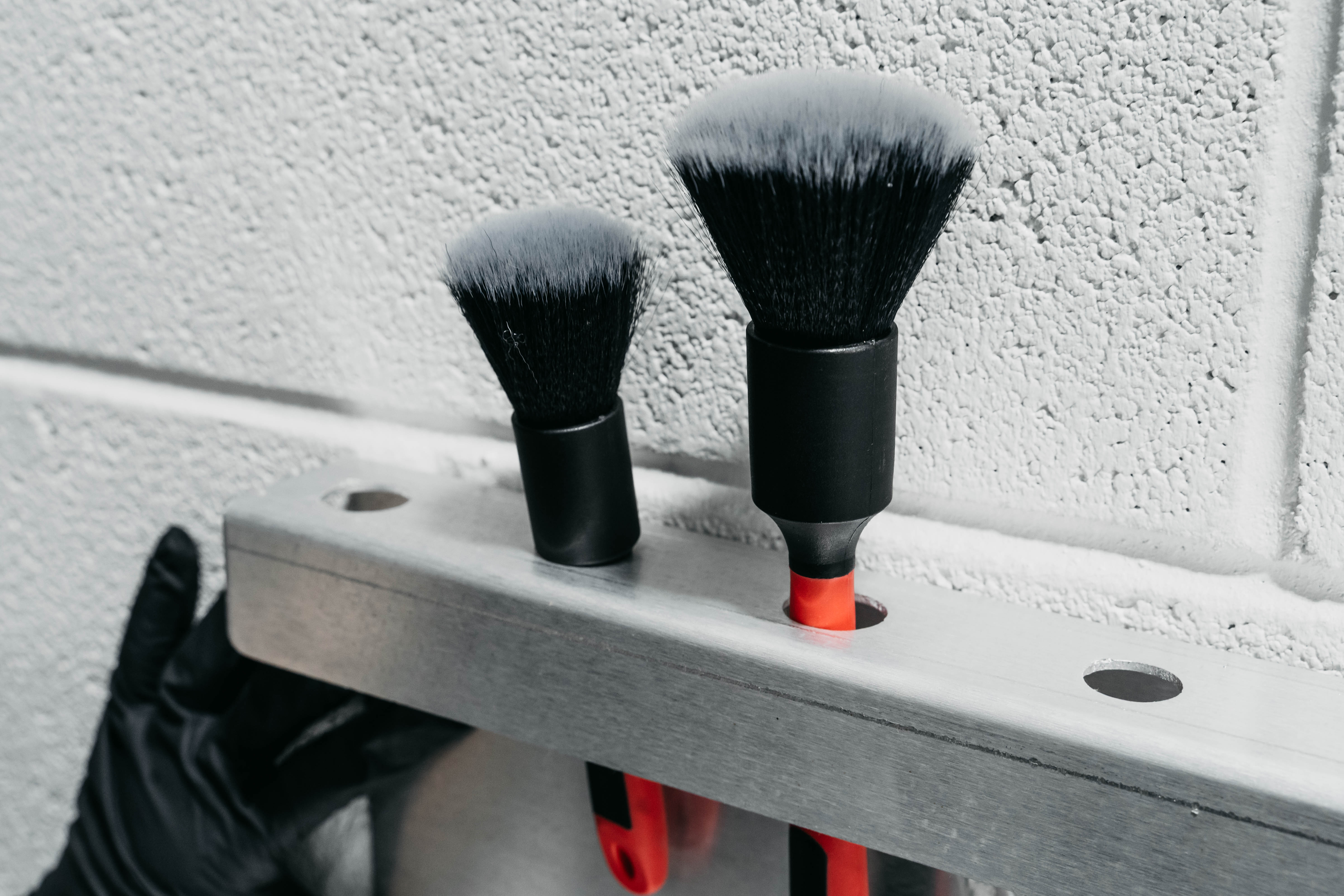 RALDA'S Brush & Bottle Organizer Rack - Premium Bathroom & Vanity Storage for Makeup Brushes, Nail Polish, Skincare Bottles - Perfect for Home, Salon & Travel Organization