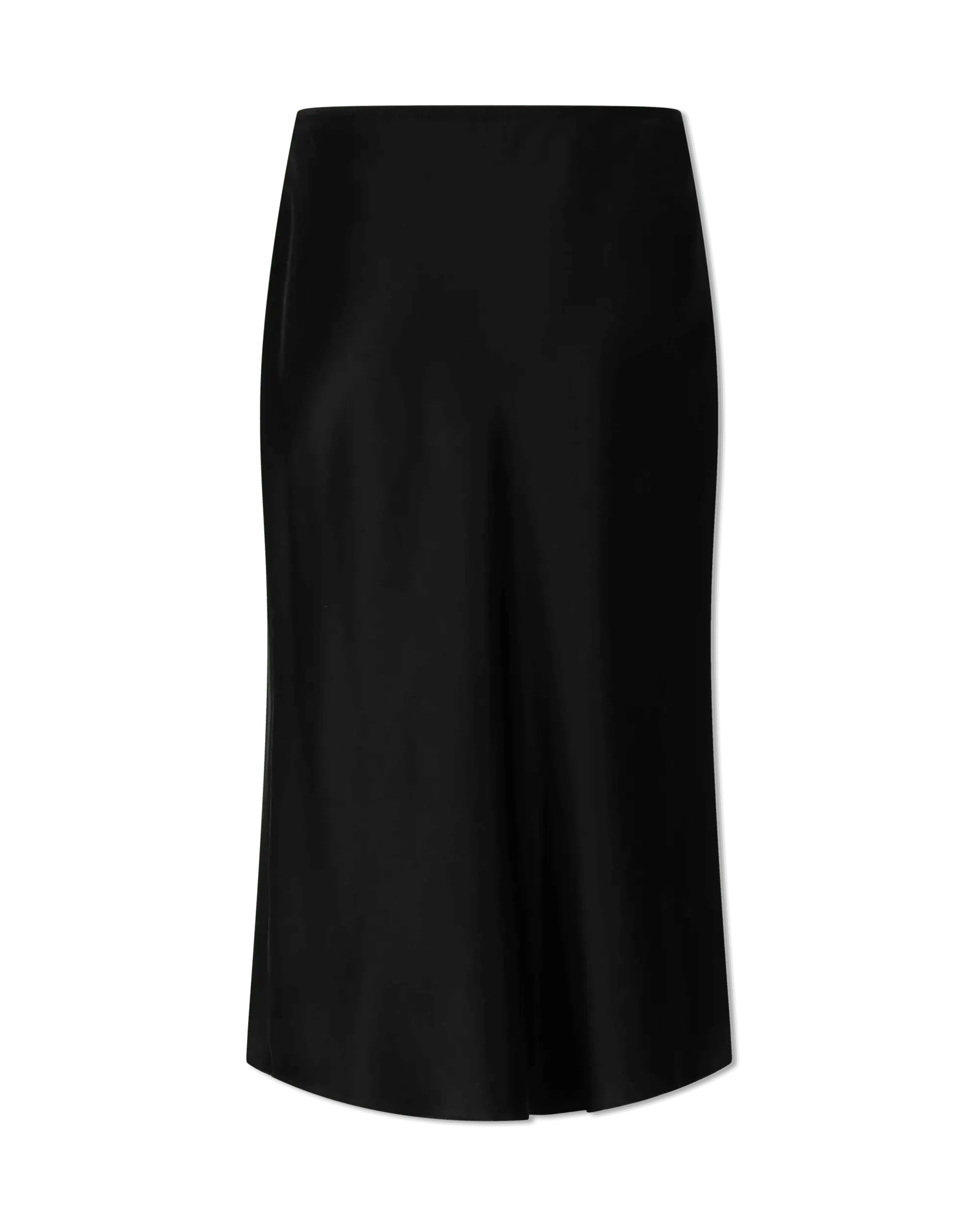 Isaak Women's Silk Midi Skirt - Elegant Flowy A-Line Skirt for Office, Party & Special Occasions