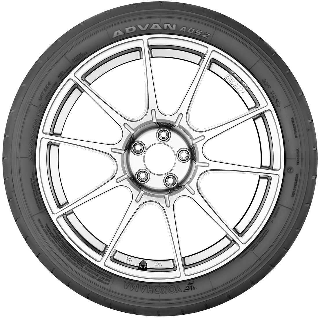 245/45ZR16 94W High Performance All-Season Tires - A008P for Sedans & Coupes | Durable Traction for Highway & City Driving