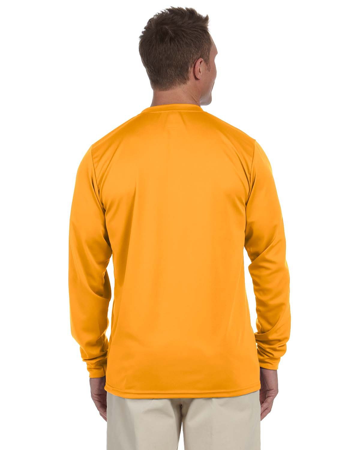 Augusta Sportswear 788 Moisture-Wicking Long Sleeve Performance T-Shirt for Men & Women - Gym, Running, Hiking & Outdoor Activities