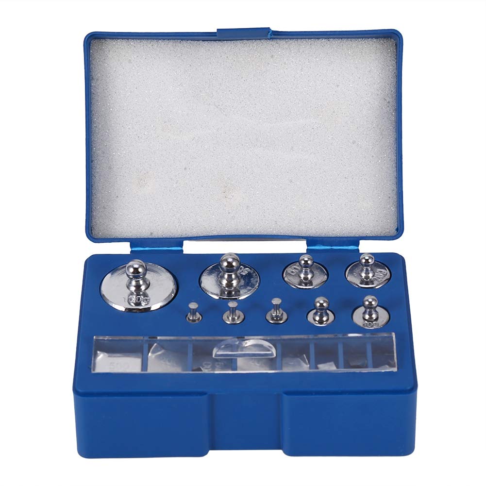 Zhiyavex 17Pcs Precision Calibration Weight Set - 211.1g (45 Steel) with 10mg-100g Grams Accuracy for Jewelry Scales & Digital Balances, Includes Tweezers - Perfect for Jewelers, Labs, and Scientific Measurements