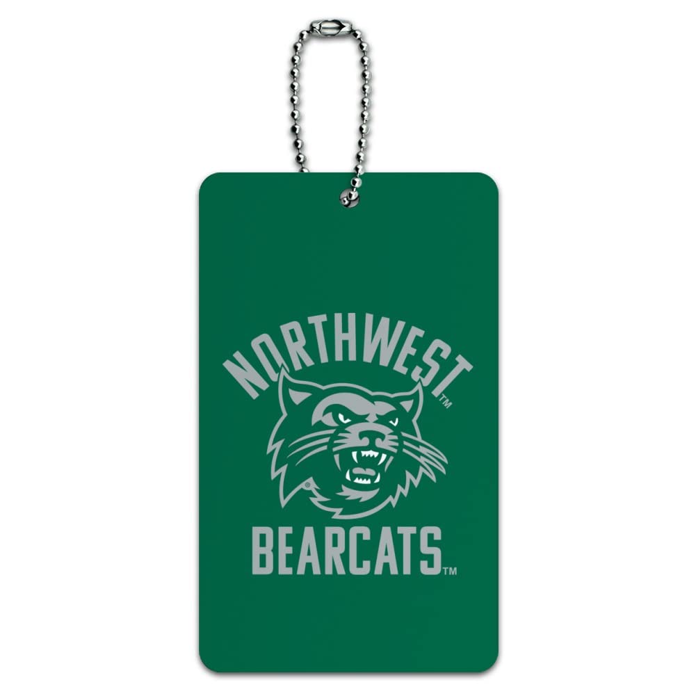 NW Missouri State Bearcats Luggage Tag - Durable Suitcase ID Card for Carry-On Bags - Perfect for Travel, College, and Alumni Events