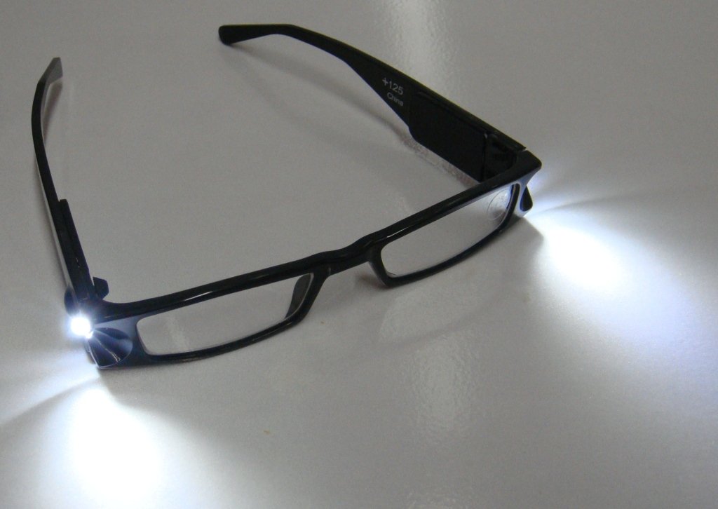 LightSpecs +2.0 Strength Nighttime Reading Glasses - Perfect for Evening Reading & Low Light Conditions