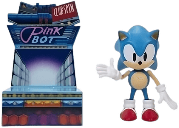 Jakks Pacific Sonic the Hedgehog 6-Inch Action Figure - Ultimate Classic Sonic Collectible Toy for Kids & Fans - Perfect for Display, Play & Gift Giving