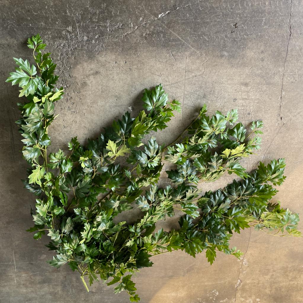 Luxury Artificial Hanging Ivy Vine - 6ft Faux Green Leaf Garland for Outdoor Decor - Perfect for Garden, Patio, Balcony & Wedding Decorations