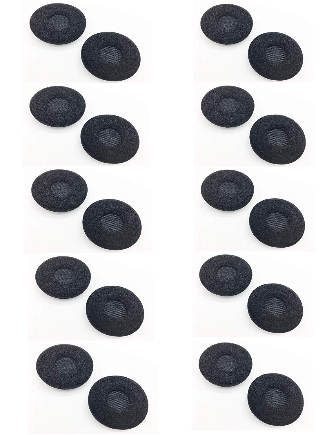 Premium EncorePro Headset Foam Covers - Ultra Soft Replacement Cushion for Plantronics EncorePro HW510 HW520 Series (10 Pack) | Noise Reduction & Comfort for Office Calls, Customer Service & Remote Work