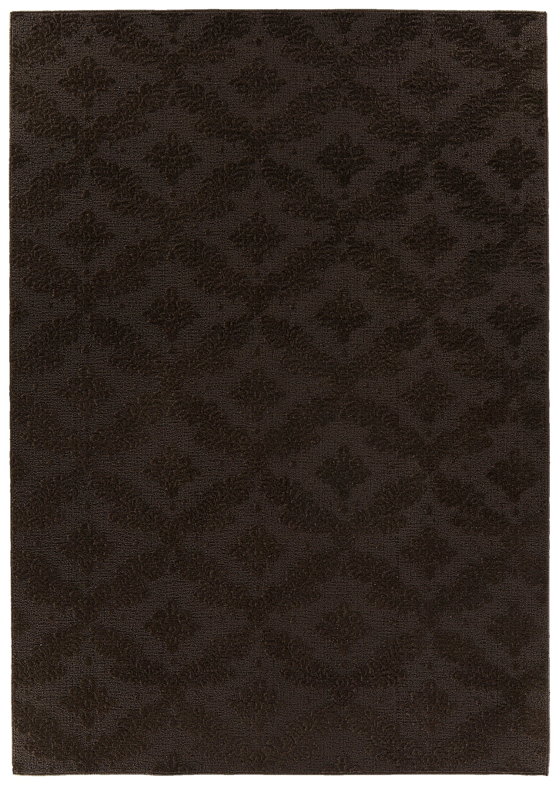 Garland Rug Charleston 6x9 Feet Area Rug in Mocha - Soft Living Room Carpet for Bedroom & Home Decor
