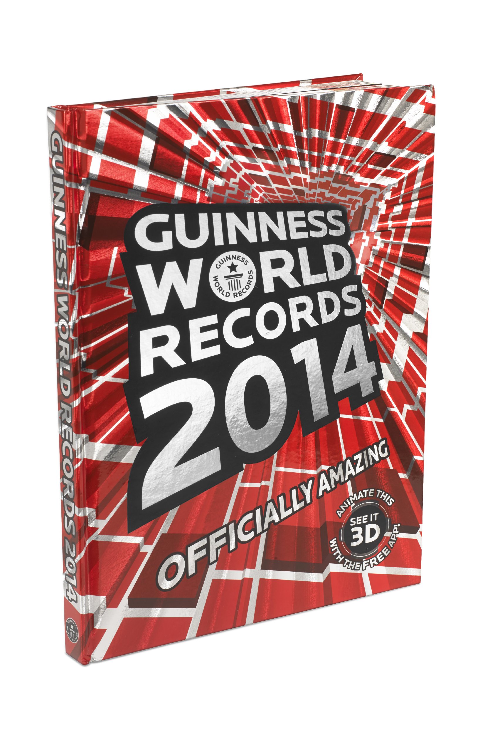 Guinness World Records 2014 Book - Officially Amazing Facts & Achievements | Perfect Gift for Trivia Lovers & Record Enthusiasts | Great for Family Game Nights & Classroom Learning