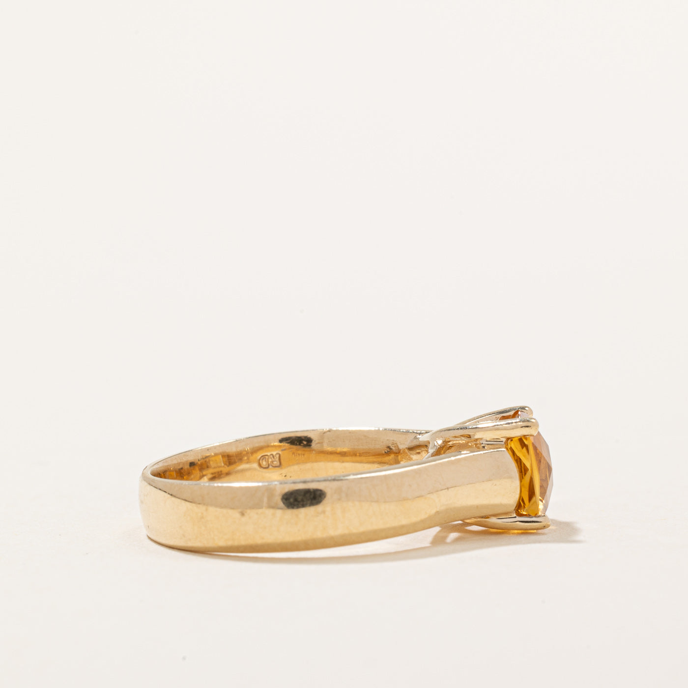 1.50ct Natural Citrine Cocktail Ring for Women - Size 7 | Elegant Statement Jewelry for Parties, Weddings & Special Occasions