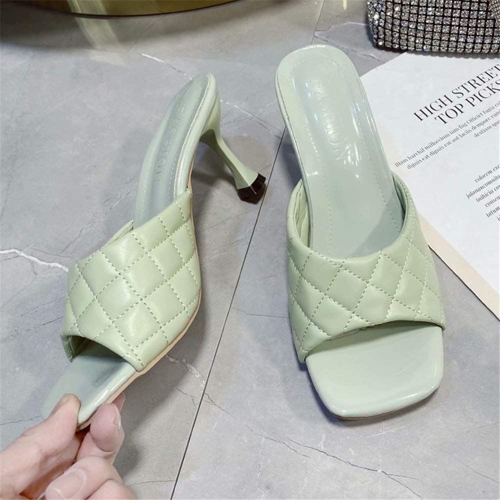 Sexy Stiletto High Heel Sandals for Women - Summer Fashion Slip-On Slippers with Pointed Toe | Perfect for Date Night, Parties & Special Occasions