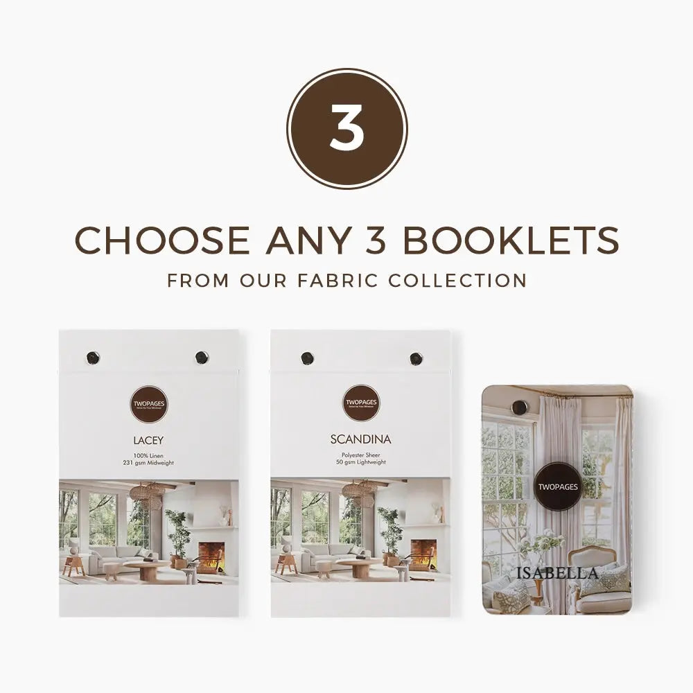 Choose Any 3 Fabric Swatch Booklets for $15 - Perfect for Quilting, Sewing & DIY Craft Projects