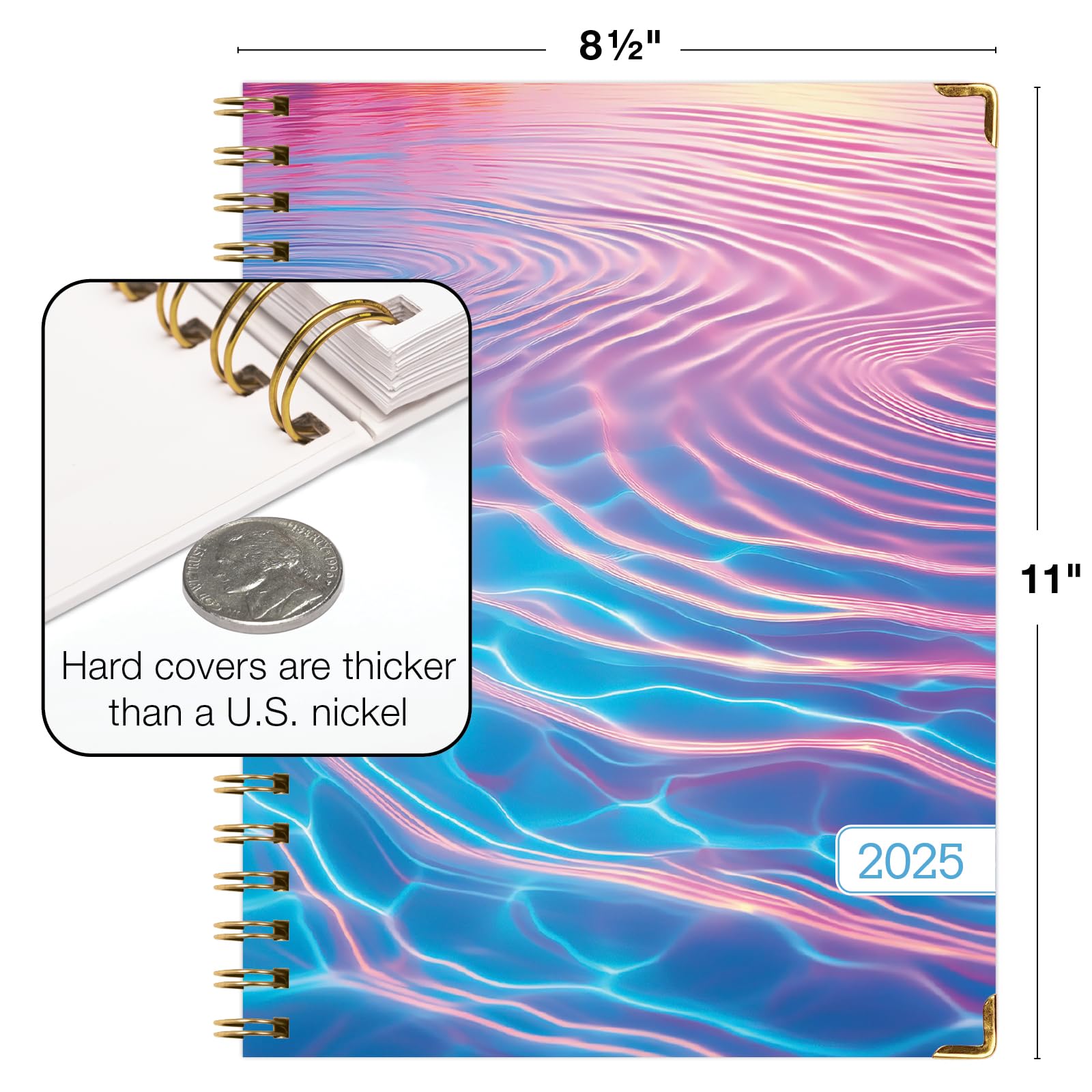 2025 Hardcover Planner 8.5