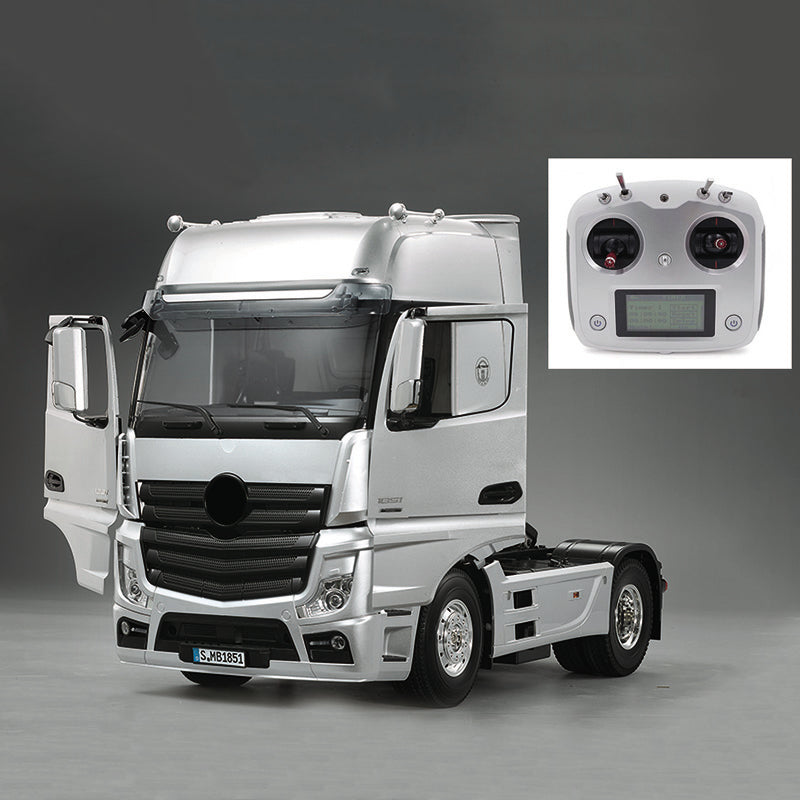 1/14 Scale Toucan Hobby 4x2 Highline RC Tractor Truck with Remote Control & Trailer Model 1851 KIT - Open Door Version DIY Parts, Toy Gift for Adults & Kids - Perfect for RC Enthusiasts, Collectors, and STEM Learning Activities