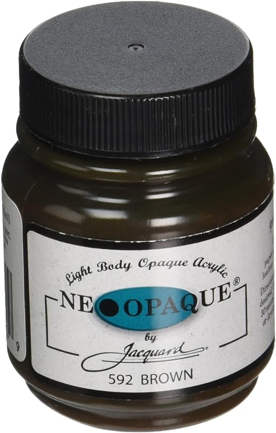 JACQUARD Neopaque Original Fabric Paint - 2.25 fl oz (66ml) - Premium Textile Paint for DIY Crafts, Clothing & Home Decor - Perfect for T-Shirts, Canvas Bags & Upholstery