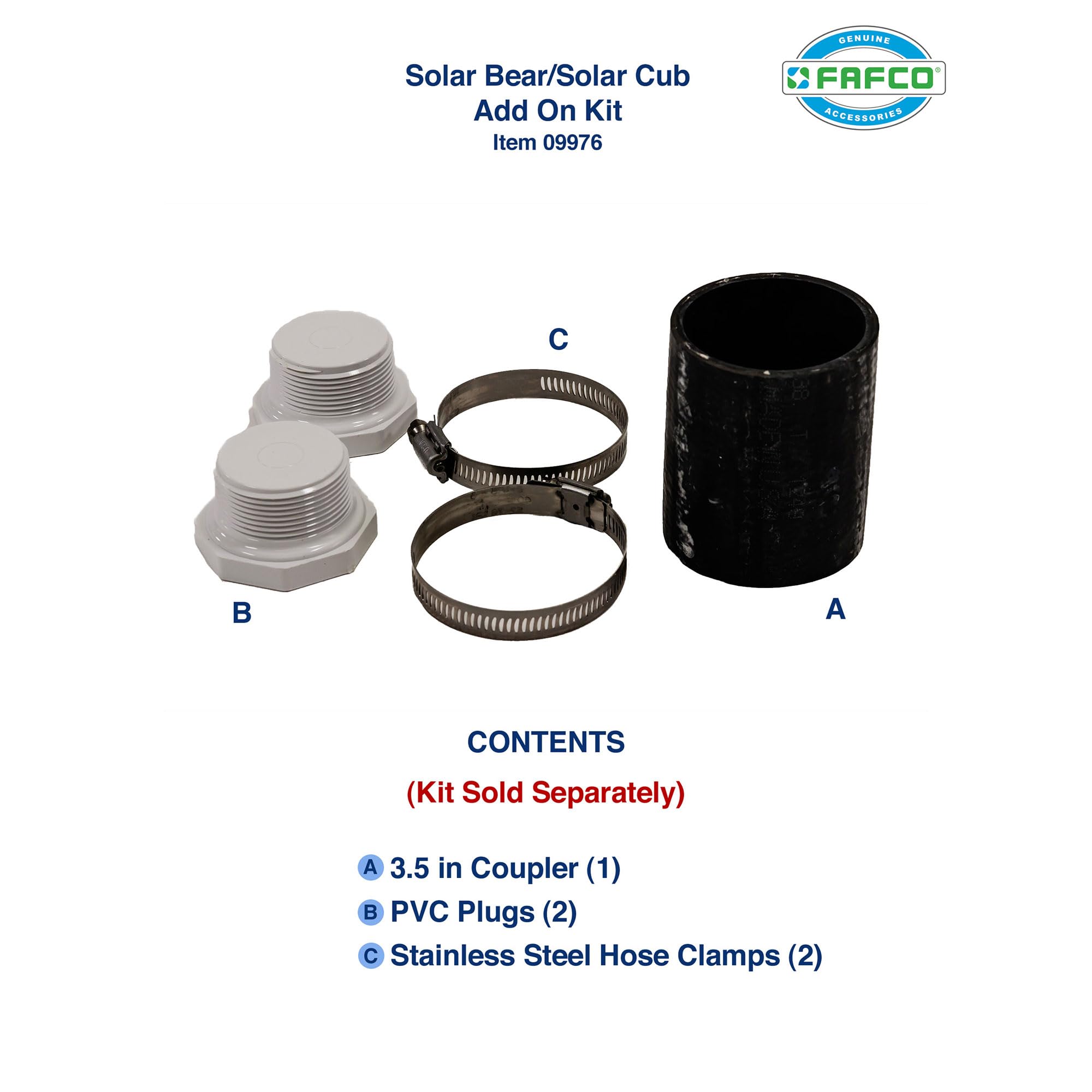 Solar Cub Above Ground Pool Solar Heater with Starter Kit - 2 ft. x 20 ft. Universal Space-Saving Design for Easy DIY Installation - Perfect for Extending Swimming Season & Heating Small to Medium Pools