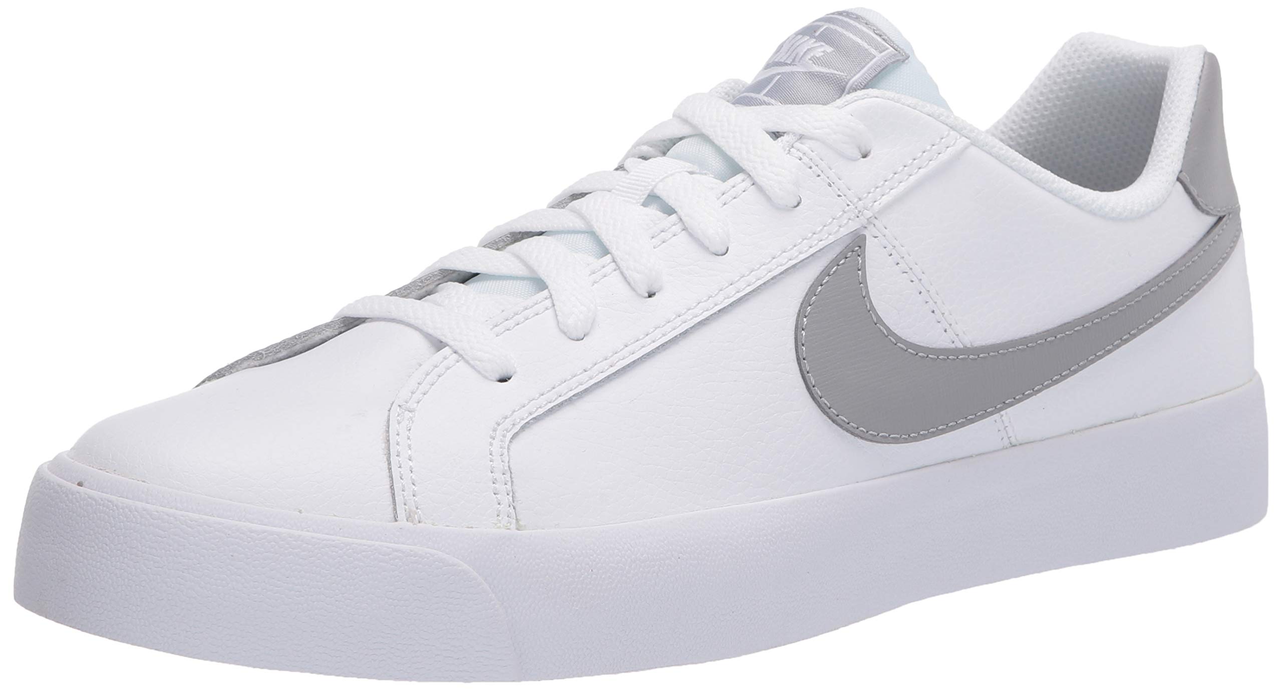 Nike Men's Court Royale AC Sneakers - Classic White Low-Top Casual Shoes for Men | Comfortable & Durable Tennis-Inspired Footwear | Perfect for Daily Wear, Gym, and Street Style