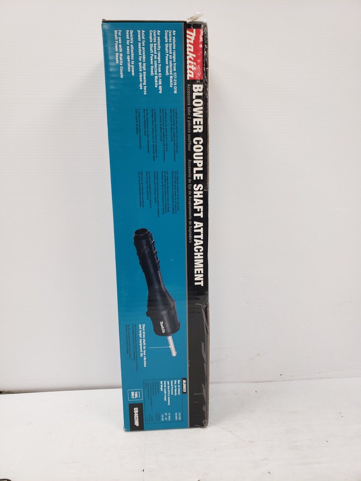 Makita UB402MP Blower Couple Shaft Attachment Replacement Part - Compatible with Makita Blowers - Perfect for Yard Cleaning, Leaf Blowing, and Outdoor Maintenance