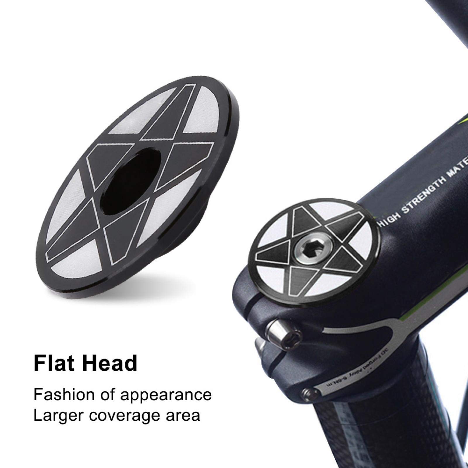 EVTSCAN Bike Headset - Aluminum Alloy External Bearing Headset for 44mm Straight Tube Frame Bicycles | Durable Cycling Accessory for Mountain Bikes, Road Bikes & BMX | Perfect for Upgrades & Repairs