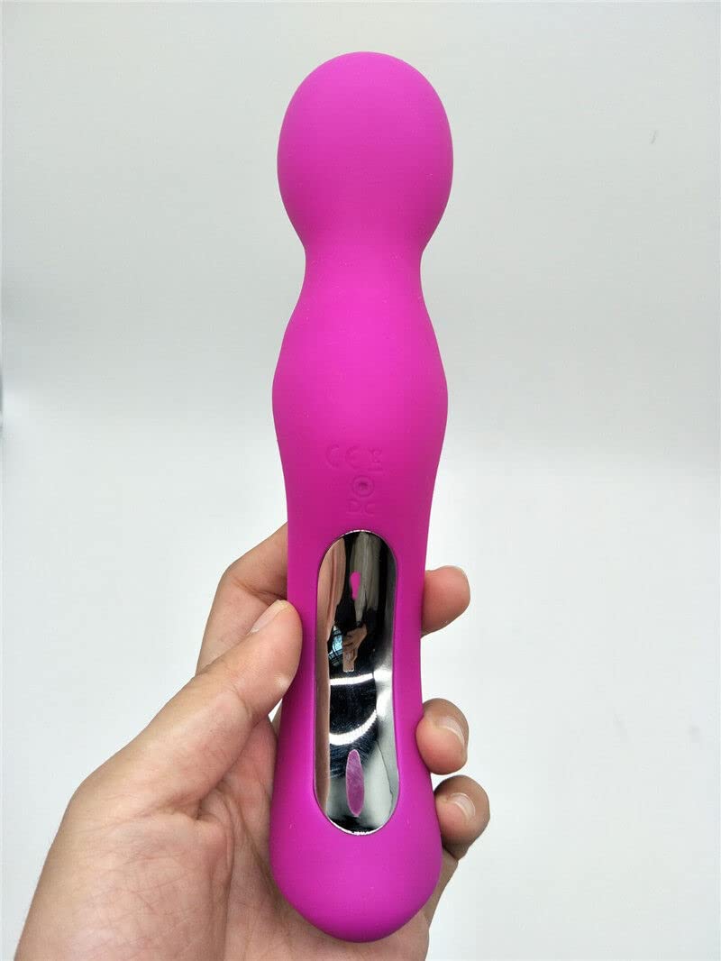 Powerful Double Motor Magic Wand - Waterproof USB Rechargeable Full Body Massager for Men & Women - Perfect for Couples, Solo Play & Stress Relief