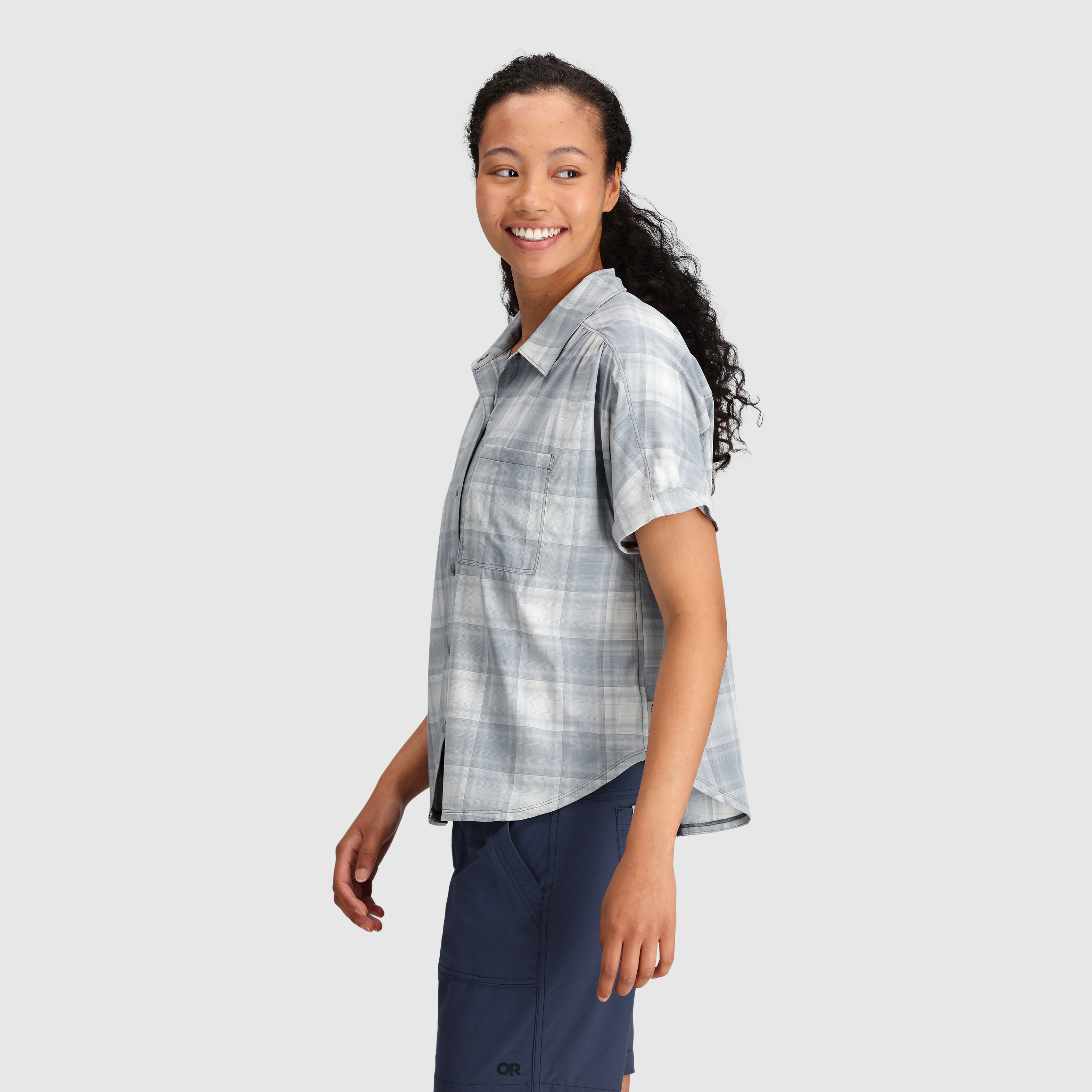 Women's Astroman Short Sleeve Sun Shirt - UPF 50+ UV Protection, Breathable & Lightweight for Summer - Perfect for Beach, Hiking & Outdoor Activities | Final Sale