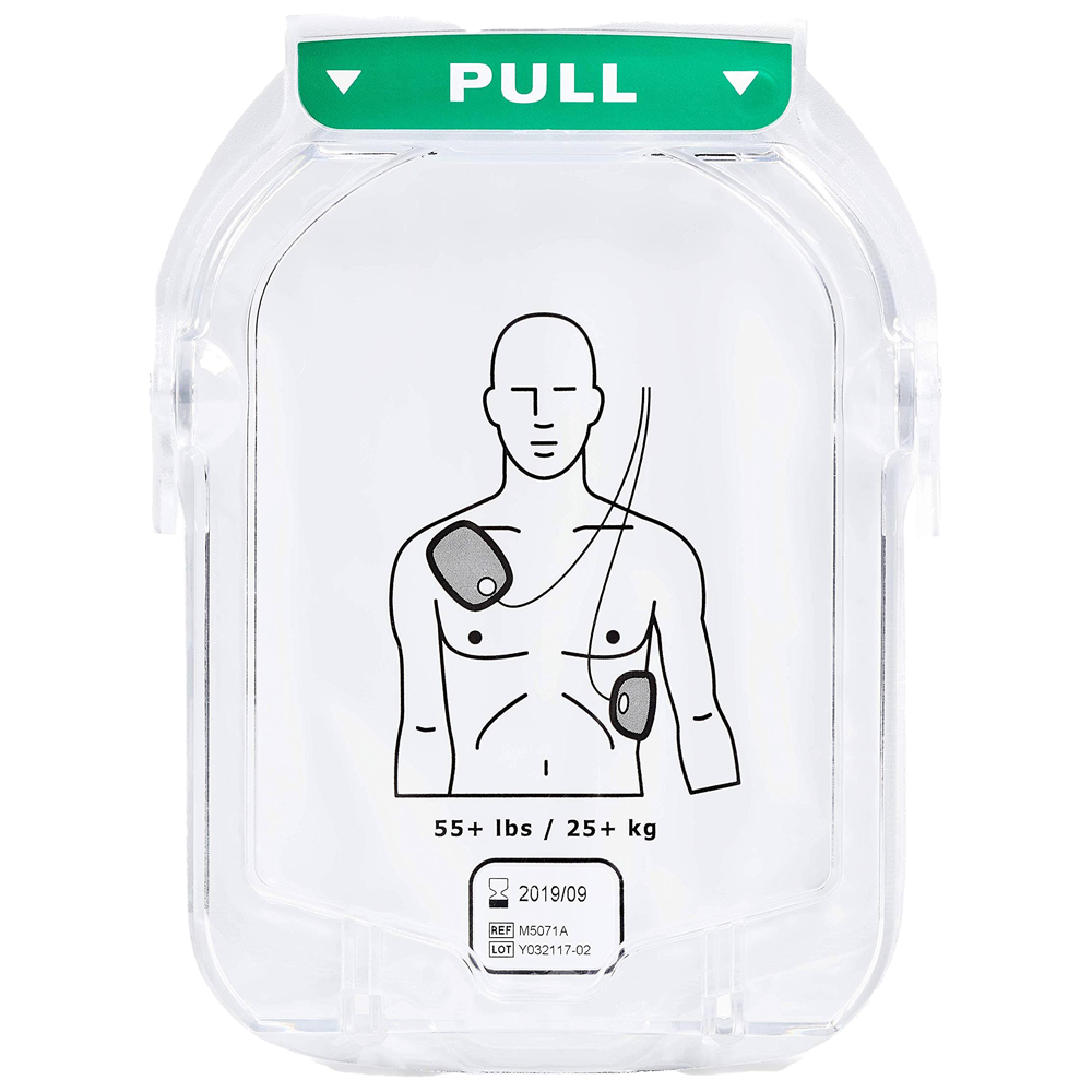 HeartStart HS1 Adult Defibrillator Pads Pair (2-Pack) - GST Free - Ideal for Emergency First Aid & AED Training