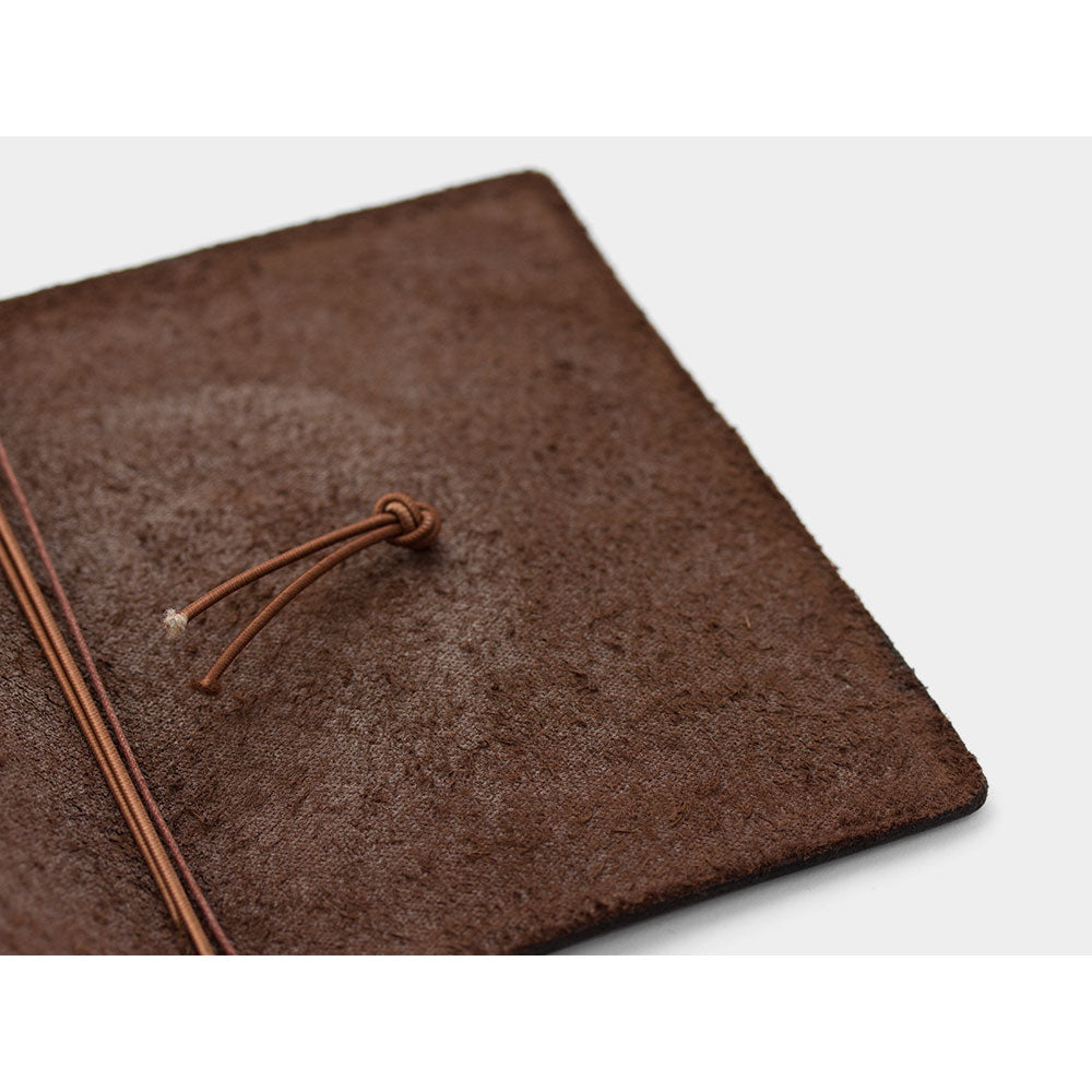 TRAVELER'S COMPANY TRAVELER'S Notebook Starter Kit - Passport Size Brown Leather Journal | Perfect for Travel, Journaling & Note Taking